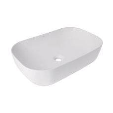 Раковина-чаша Qtap Robin 610x400x145 White с донным клапаном QT13112143PW