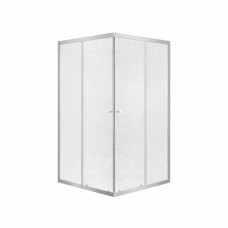 Душова кабіна Lidz Wawel SC80x80.SAT.LOW.FR, скло Frost 4 мм без піддона