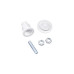 Душевая кабина Lidz Wawel SC90x90.SAT.LOW.FR, стекло Frost 4 мм с поддоном Mazur