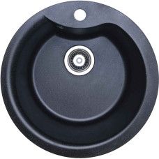 Мойка гранитная ARGO Round 485x210 Антрацит