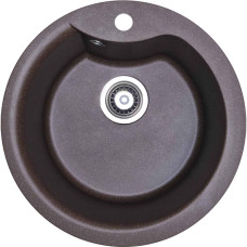 Мойка гранитная ARGO Round 485x210 Коричневая Мойка гранитная ARGO Round 485x210 Коричневая