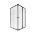 Душова кабіна Qtap Pisces BLA107-9SC5 75-90x75-90 см, скло Clear 5 мм без піддона