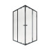 Душова кабіна Qtap Pisces BLA109-11SC5 90-105x90-105 см, скло Clear 5 мм без піддона