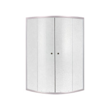 Душевая кабина Lidz Latwa SC90x90.SAT.HIGH.FR, стекло Frost 4 мм без поддона
