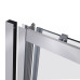 Душові двері в нішу Qtap Taurus CRM201-11.C6 110-120x200 см, скло Clear 6 мм, покриття CalcLess