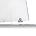 Душові двері в нішу Qtap Taurus CRM201-11.C6 110-120x200 см, скло Clear 6 мм, покриття CalcLess