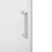 Душевая дверь в нишу Qtap Taurus CRM2013-14.C6 130-140x185 см, стекло Clear 6 мм, покрытие CalcLess
