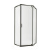 Душевая кабина Qtap Scorpio BLA10115-AC6 100x100 см, стекло Clear 6 мм, покрытие CalcLess без поддона