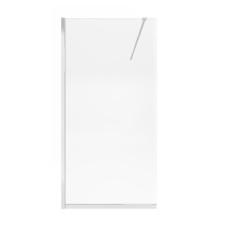 Душевая перегородка Qtap Walk-In Standard CRM201.C8 100х190 см, стекло Clear 8 мм, покрытие CalcLess