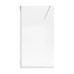 Душевая перегородка Qtap Walk-In Standard CRM2011.C8 110х190 см, стекло Clear 8 мм, покрытие CalcLess
