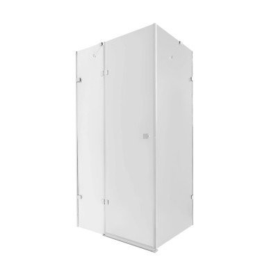 Душевая кабина Qtap Capricorn CRM10128RC6 120x80 см, стекло Clear 6 мм, покрытие CalcLess без поддона