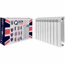 Радіатор опалення QUEEN THERM 500/100 біметал (10 секцій) Радіатор опалення QUEEN THERM 500/100 біметал (10 секцій)