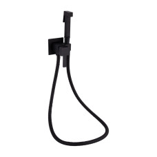 Набор для гігієнічного душу Qtap Inspai-Varius прямокутний QT259710842859NB Black Matt Набор для гігієнічного душу Qtap Inspai-Varius прямокутний QT259710842859NB Black Matt