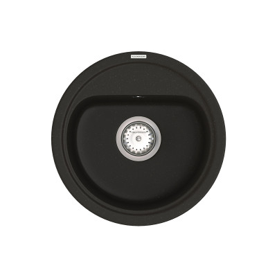 Кухонна мийка VANKOR Lira LMR 01.44 Black + сифон