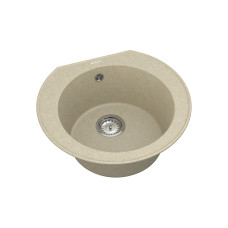 Кухонная мойка VANKOR   Kres KMR 01.52 beige + сифон