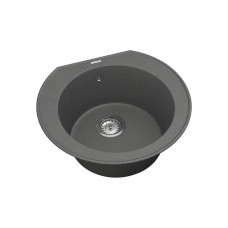 Кухонная мойка VANKOR   Kres KMR 01.52 gray + сифон