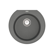 Кухонная мойка VANKOR   Kres KMR 01.52 gray + сифон