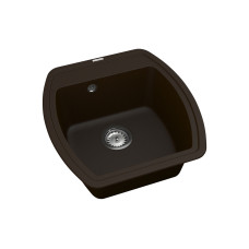 Кухонная мойка VANKOR   Norton NMP 01.48 Chocolate + сифон
