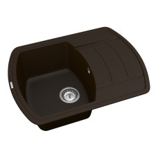 Кухонная мойка VANKOR   Norton NMP 02.67 Chocolate + сифон