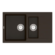 Кухонна мийка VANKOR   Orman OMP 04.80 Chocolate + сифон