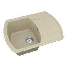 Кухонная мойка VANKOR   Norton NMP 02.67 Beige + сифон