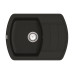 Кухонная мойка VANKOR Norton NMP 02.67 Black + сифон Кухонная мойка VANKOR Norton NMP 02.67 Black + сифон