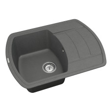 Кухонная мойка VANKOR   Norton NMP 02.67 Gray + сифон