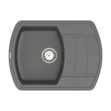 Кухонная мойка VANKOR   Norton NMP 02.67 Gray + сифон