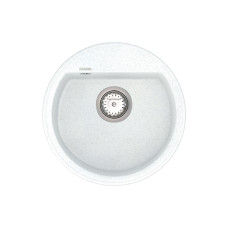 Кухонная мойка VANKOR   Easy EMR 01.45 White stone + сифон