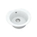 Кухонная мойка VANKOR Kres KMR 01.52 White stone + сифон