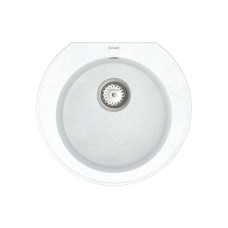 Кухонная мойка VANKOR   Kres KMR 01.52 White stone + сифон