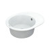 Кухонная мойка VANKOR Lira LMO 02.57 White stone + сифон