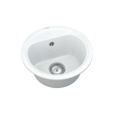Кухонная мойка VANKOR   Lira LMR 01.44 White stone + сифон