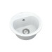Кухонная мойка VANKOR Lira LMR 01.44 White stone + сифон