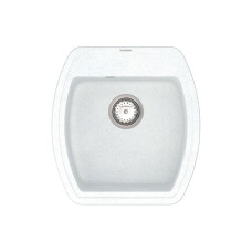 Кухонная мойка VANKOR   Norton NMP 01.48 White stone + сифон