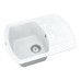 Кухонная мойка VANKOR Norton NMP 02.67 White stone + сифон