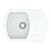 Кухонная мойка VANKOR Norton NMP 02.67 White stone + сифон Кухонная мойка VANKOR Norton NMP 02.67 White stone + сифон
