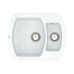 Кухонная мойка VANKOR Norton NMP 03.63 White stone + сифон Кухонная мойка VANKOR Norton NMP 03.63 White stone + сифон