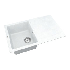 Кухонная мойка VANKOR Orman OMP 02.78 White stone + сифон Кухонная мойка VANKOR Orman OMP 02.78 White stone + сифон