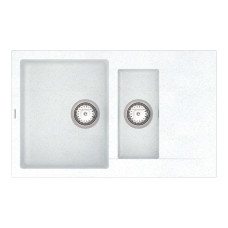 Кухонная мойка VANKOR Orman OMP 04.80 White stone + сифон Кухонная мойка VANKOR Orman OMP 04.80 White stone + сифон