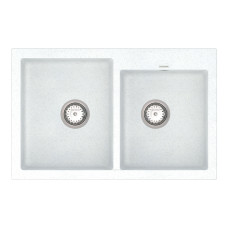 Кухонная мойка VANKOR Orman OMP 05.80 White stone + сифон Кухонная мойка VANKOR Orman OMP 05.80 White stone + сифон