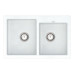 Кухонная мойка VANKOR Orman OMP 05.80 White stone + сифон Кухонная мойка VANKOR Orman OMP 05.80 White stone + сифон