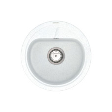 Кухонная мойка VANKOR Polo PMR 01.44 White stone + сифон Кухонная мойка VANKOR Polo PMR 01.44 White stone + сифон