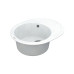 Кухонная мойка VANKOR Sity SMO 02.61 White stone + сифон