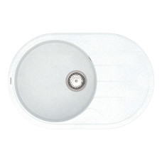 Кухонная мойка VANKOR Sity SMO 02.78 White stone + сифон Кухонная мойка VANKOR Sity SMO 02.78 White stone + сифон