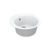 Кухонная мойка VANKOR Sity SMR 01.50 White stone + сифон