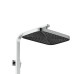 Душова система для кабіни Qtap Capricorn на три споживачі (з виливом) 53103KNC Chrome