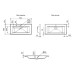 Раковина Qtap Albatross 720x460x180 White без донного клапана QT01113070CW