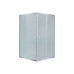 Душова кабіна Lidz Wawel SC90x90.SAT.LOW.FR, скло Frost 4 мм + Lidz Душовий піддон KAPIELKA ST90x90х14