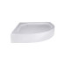 Душова кабіна Lidz Latwa SC80x80.SAT.LOW.GR, скло тон. 4 мм + Lidz Душовий піддон KAPIELKA ST80x80x14